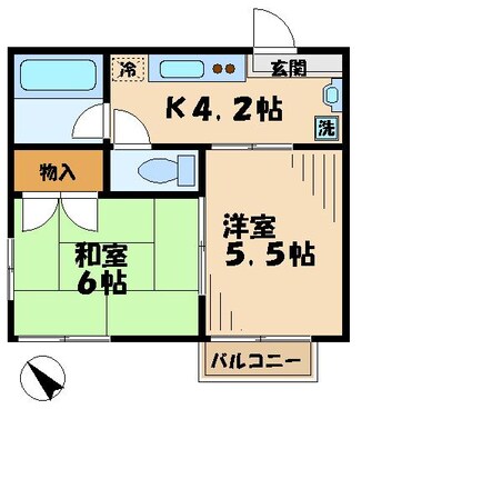 リヴェール高井戸の物件間取画像